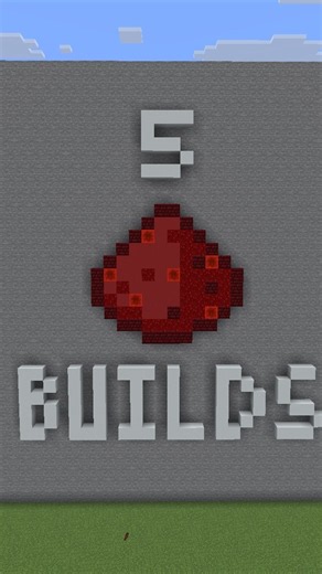 5 Redstone Builds For Beginners #minecraft #redstone #minecraftbuilding