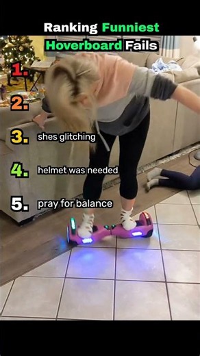 Ranking Funniest Hoverboard Fails #funny #fails