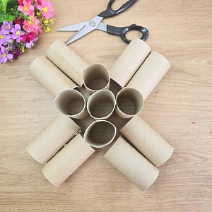 22K views · 128 reactions | Don't throw away toilet paper rolls! Transform paper into art  Create DIY wonders | Knitting Hobby | Facebook