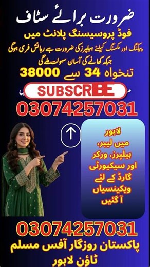 Food Making Jobs in Lahore Today | Lahore Jobs 2025 | Lahore Factory Jobs 2025 | New Jobs in Lahore