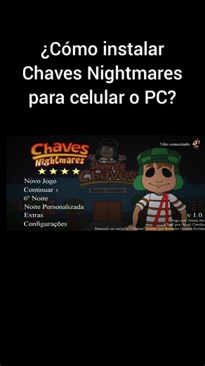 ¿Cómo instalar Chaves Nightmares en tu dispositivo? #shorts #tutorial #chaves #descargar #juegos