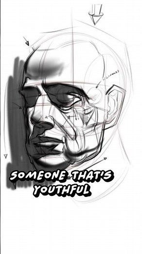 How to Draw Older Faces ✍️