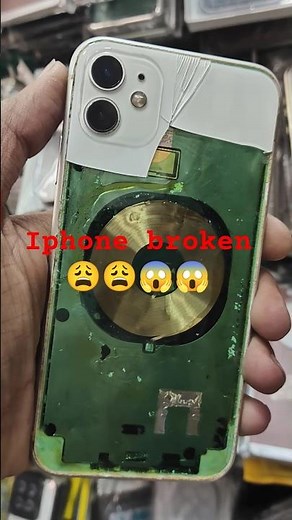 iphone 11 back glass change #mobile #repair #ytshorts