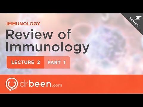 Immunology Lecture 2 Part 1