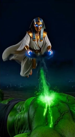 হাল্কের শরীর থেকে মিশরীয় জাদুকর যা বানালো (Part 1) 😱☠️ | Fulk action story video Ai bangla.