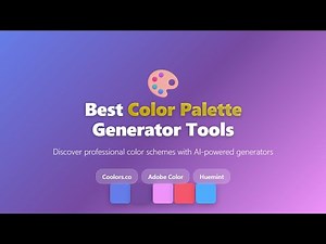 Best Color Palette Generator Tools 2025 🎨