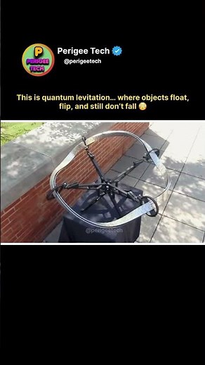 How This Object Floats Without Falling 😳 #shorts #quantum #physics #science #technology #innovation
