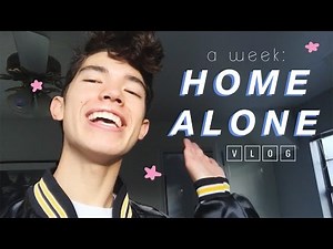 A Week Home Alone ( Vlog )