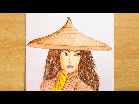 How to Draw Raya | Raya and the Last Dragon