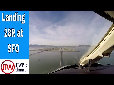 SFO Quiet Bridge approach 28R