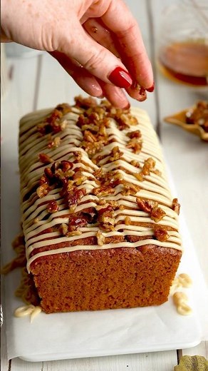 Easy Maple Pecan Bread - Vegan