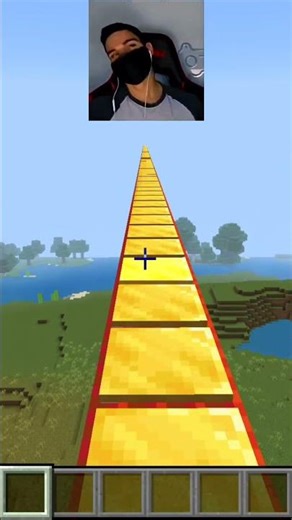 TNT Run Failed 😱 (99%) #shorts #minecraft