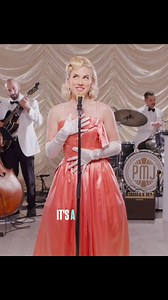 Promise you’ll recognize these lyrics if you lived through the ‘90s 💋 here’s our #1940s #oldhollywoodglamour remake of Faith Hill’s “This Kiss,” starring Tatum Langley - come see the live version on PMJ tour! | Postmodern Jukebox