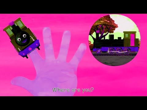 Train Finger Where Are You? | Sponsored By Gamavision Csupo Effect | Nursery Rhymes