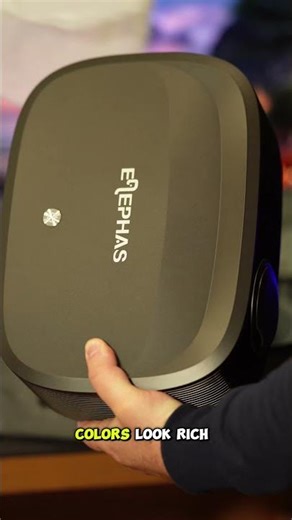 Elephastech #elephas #4kprojector #hometheater #outdoormovienight #projectorsetup