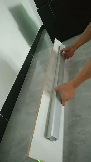 How to install led linear light with clips