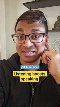 The real secret to improving your speaking ability in another language