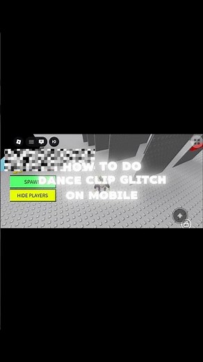 ROBLOX Glitch Through Walls On Mobile Tutorial | #subscribe #roblox