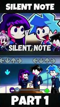FNF - Silent Note [Remix] [PART 1] (FNF MOD) #shorts