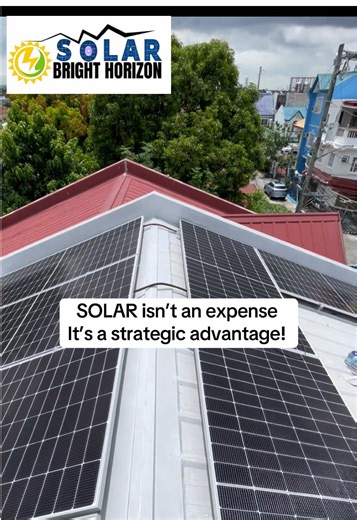 Solar isn’t an expense— it’s a strategic advantage. A future-proof living👌🏻 #BrightholizonSolar
