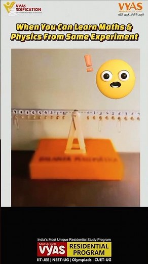 MIND-BLOWING Experiment Teaches You MATH and PHYSICS at the SAME TIME?