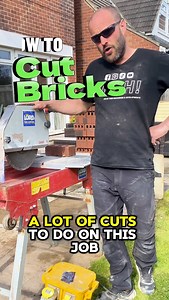 5.7K views · 45 reactions | How to cut bricks like a pro  in this...