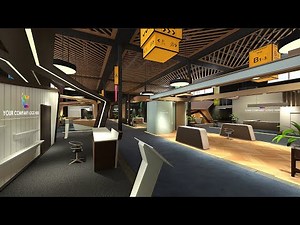 Exhibition Hall Walkthrough