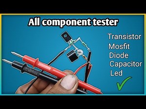 make all component tester using d882,make a universal any components teste