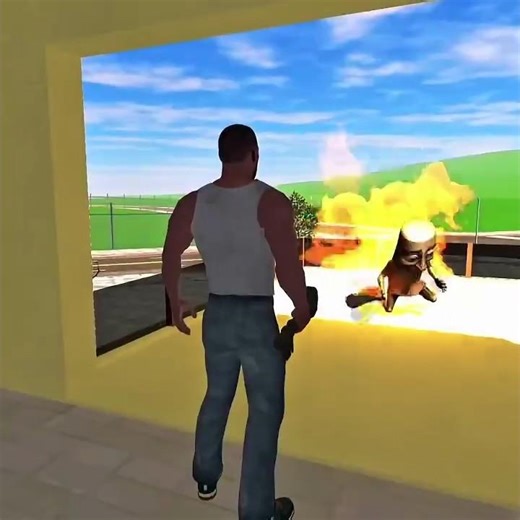 😱 Cages Se Dosto Ko Bachaya! Franklin's Epic Monster Run–Indian Bikes Driving 3D #shorts #gta #ibd3d