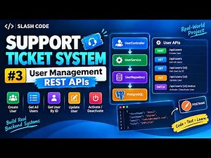 Support Ticket System #3 - User Management REST APIs | Spring Boot Real-World Project