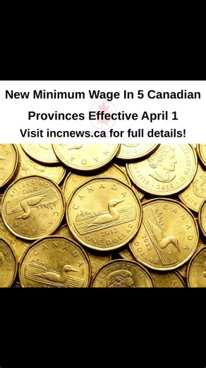 🇨🇦 New minimum wage rates are now lined up across Canada, with 5 provinces and territories getting increases effective April 1, 2026. 🇨🇦 Ontario, British Columbia, and Quebec workers also have important wage changes coming later in 2026. 🇨🇦 Check out full details on upcoming minimum wage increases across Canada and how they stack against living wage rates👇 🔗 Link in bio @immigrationnewscanada.ca for full details! #minimumwage #canada #ontario #britishcolumbia #quebec