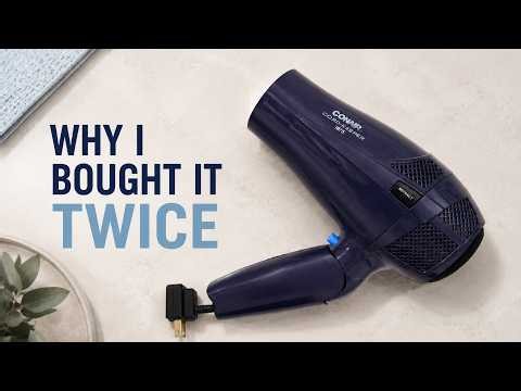 Conair Cord-Keeper Hair Dryer Review: Why Did I Buy This Folding Dryer Twice?