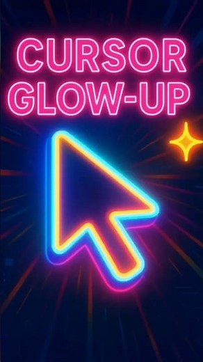 🎨 Make your mouse cursor aesthetic & unique! #PCTips #Customization