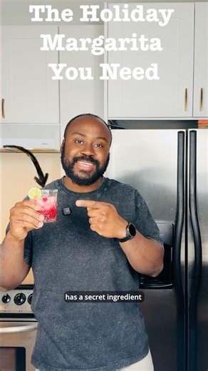 Pickled Cranberry Margarita (Sweet, Salty & Perfect for the Holidays!)