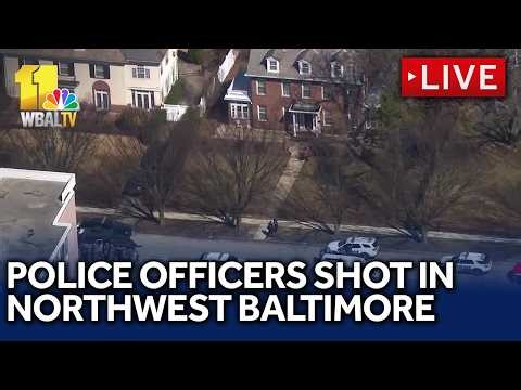 LIVE: Officer shot in Northwest Baltimore, SKY 11 reports | wbaltv.com