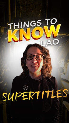18 reactions | If you've been thinking about checking out opera, but are afraid you won't understand the plot, may we introduce you to supertitles (subtitles)? For each and every opera, we project translations above our stage so you can follow each and every moment. Watch as our supertitles manager Dr. Linda Zoolalian explains how the translations are created and cued in real time. | LA Opera | Facebook