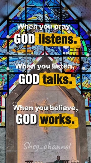 When you believe in Him, nothing is ever truly impossible.