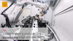 Laser Welding and Cutting with ABB Robotics ABB’s laser welding and cutting robots are engineered for high-speed processing and adaptability across a range of workpiece types. Designed to ensure consistent quality and operational efficiency, these systems support precision manufacturing in demanding industrial applications. Video source: ABB Robotics / ABB #robotics #technology #engineering #stem #innovation #robots #industrialdesign #automation -------------------------------- Stay ahead of the