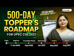 UPSC CSE 2027 Strategy: A Step-by-Step 500-Day Topper Blueprint (Prelims + Mains)