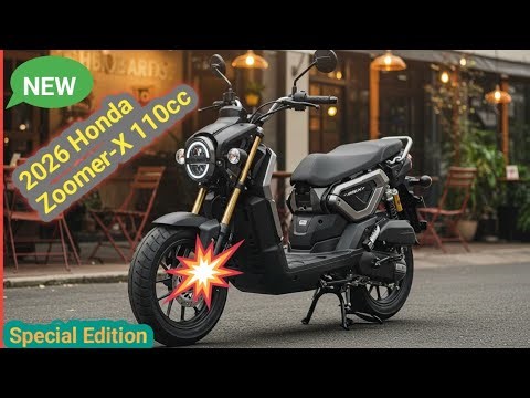 2026 Honda Zoomer-X 110cc Review: Fun Scooter Specs & Price #ScooterReview