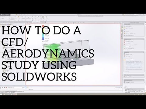 How to do a CFD Aerodynamics Study in Solidworks - Car Flow Simulation Tutorial