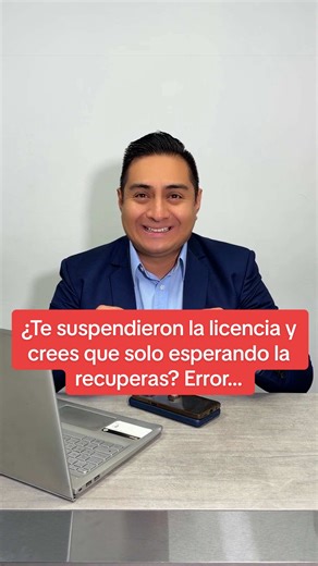 Recupera tu licencia suspendida en Perú