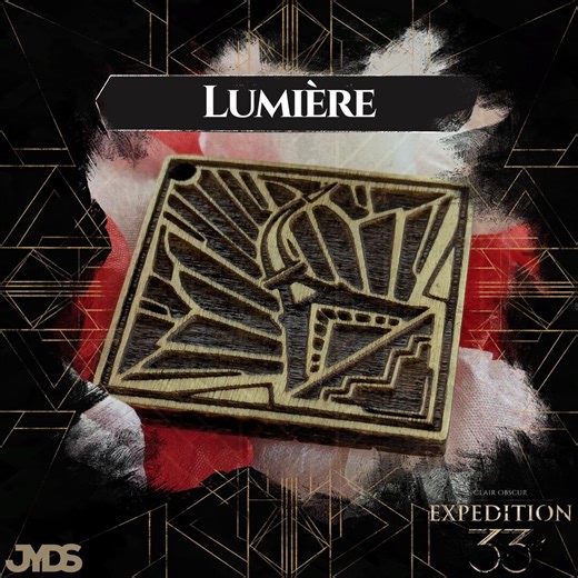 Keyring - Chiaroscuro: Expedition 33 - Lumière City - Etsy