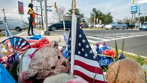 Route 130 in Burlington City goes from 3 lanes to 2