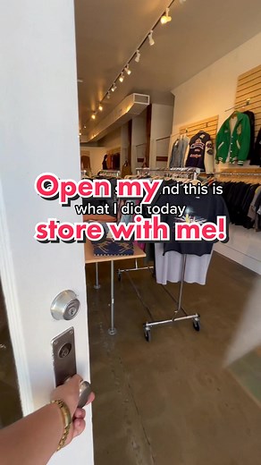 Follow for some more behind the scenes!! #vintage #mydaytoday #openmystore #openthestorewithme #vlog #90s #fyp