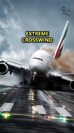 Here's How Pilots Fight Crosswinds