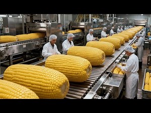 Inside a Modern Corn Factory | Full Production Process