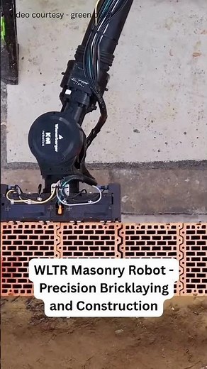 This Robot Builds Walls Faster Than 10 Workers - WLTR Robot