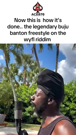 Now this is how it’s done.. the legendary buju banton freestyle on the wyfl riddim @MAC 🇯🇲