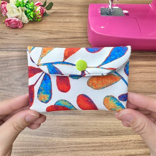 329K views · 2K reactions | This is The easiest and the most practical way of sewing a mini wallet 朗 | Knitting Hobby | Facebook